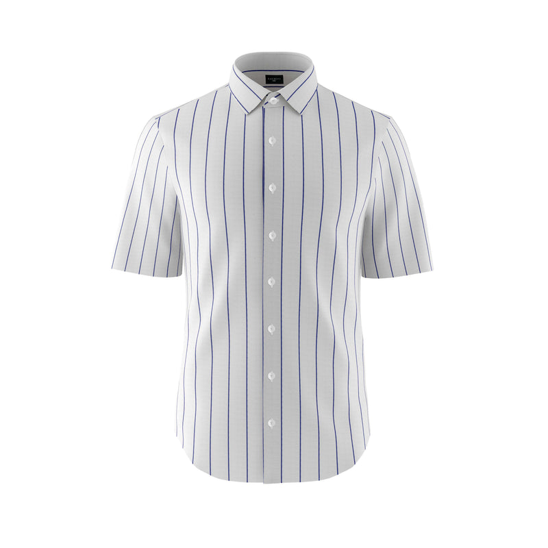 West Bay White Linen Shirt