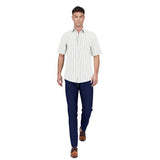 West Bay White Linen Shirt