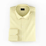 Sunny Afternoon Yellow Cotton Shirt