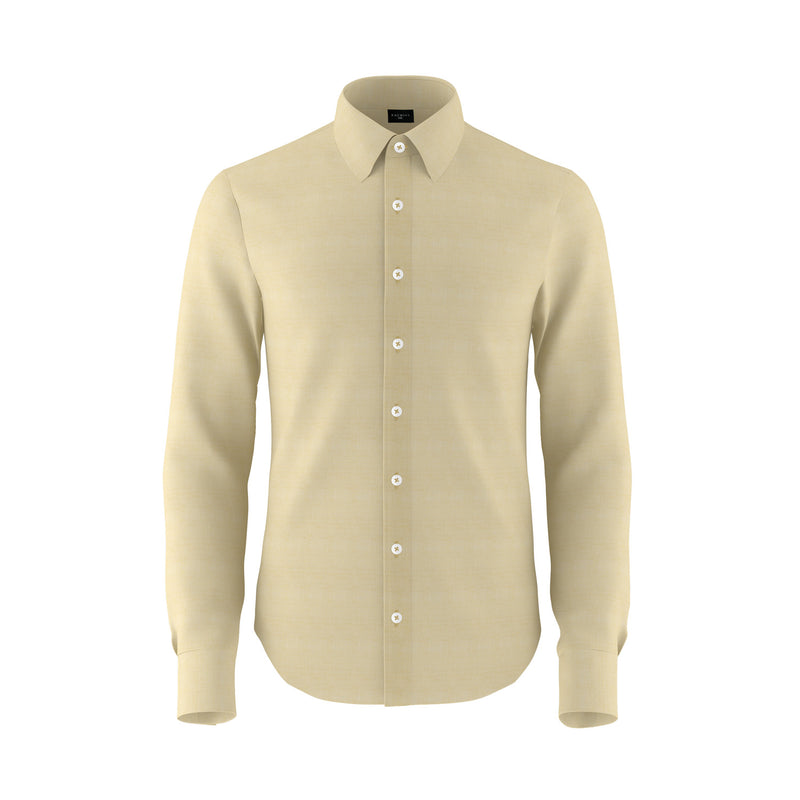 Sand Dunes Beige Linen Shirt