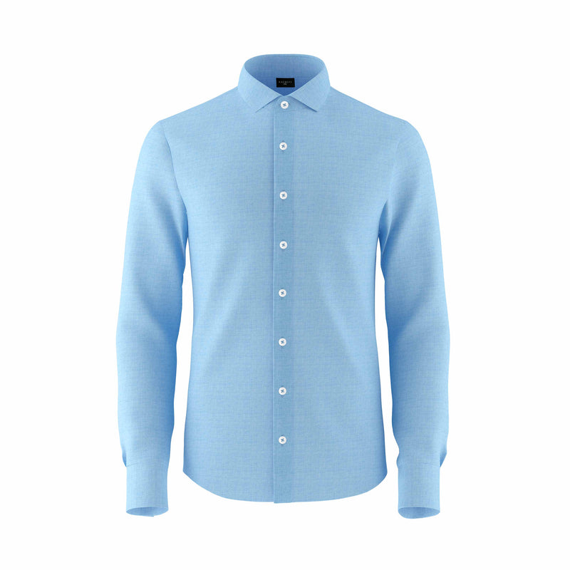 Life's a Beach Blue Linen Shirt