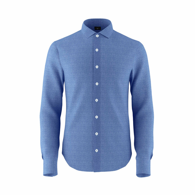 North Shore Blue Linen Shirt