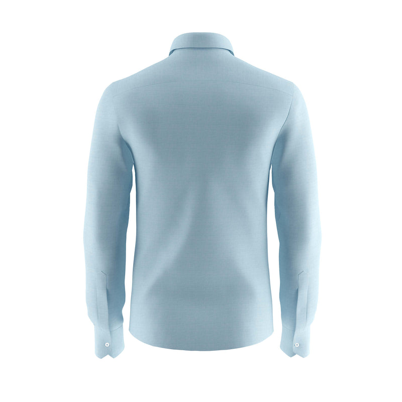 Crystal Wharf Blue Linen Shirt
