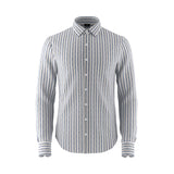 Easy Breezy Blue Striped Linen Shirt