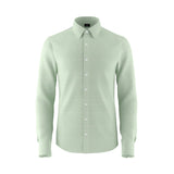 Minty Mornings Green Linen Shirt