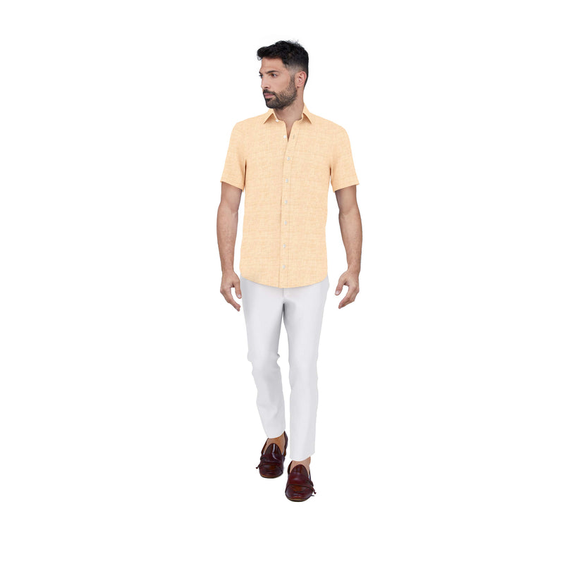 Sand Castle Beige Linen Shirt