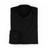 Two Shades of Black Cotton Shirt