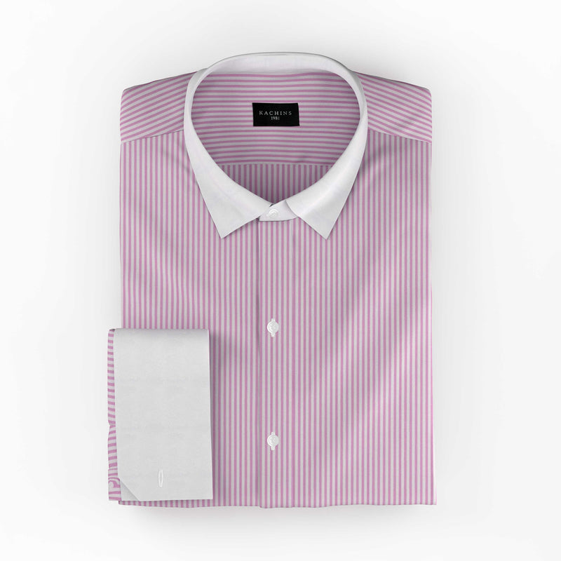 Pink Mist Striped Shirt