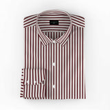 Bold & Brave Red-White Striped Shirt
