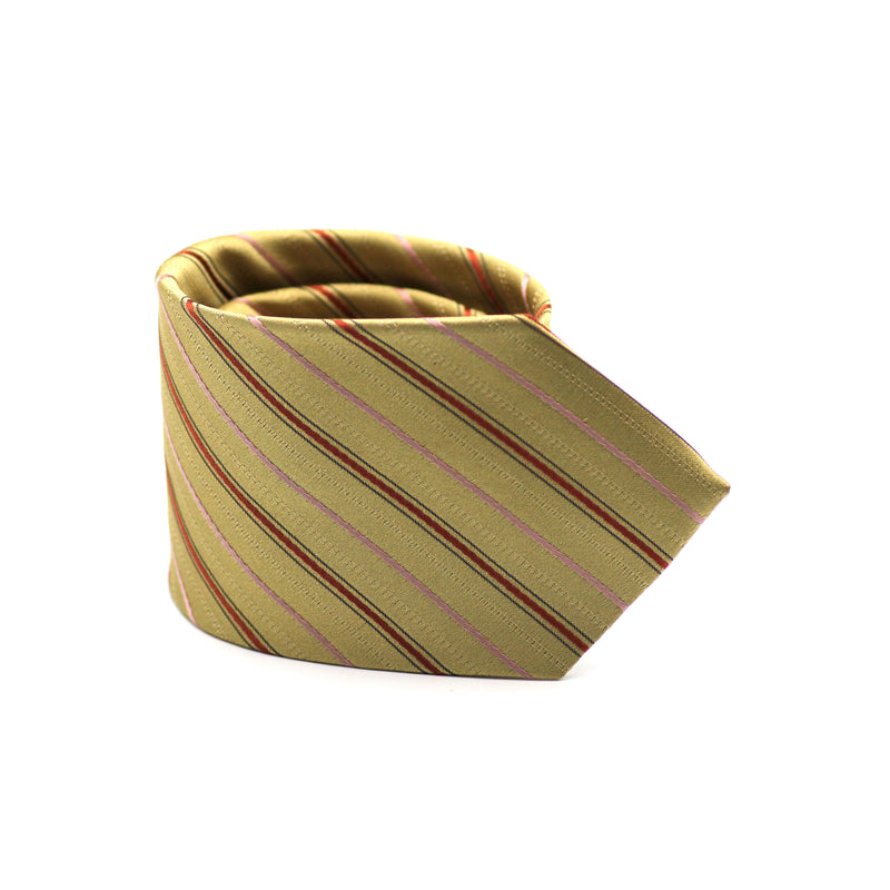 Gold Striped Tie
