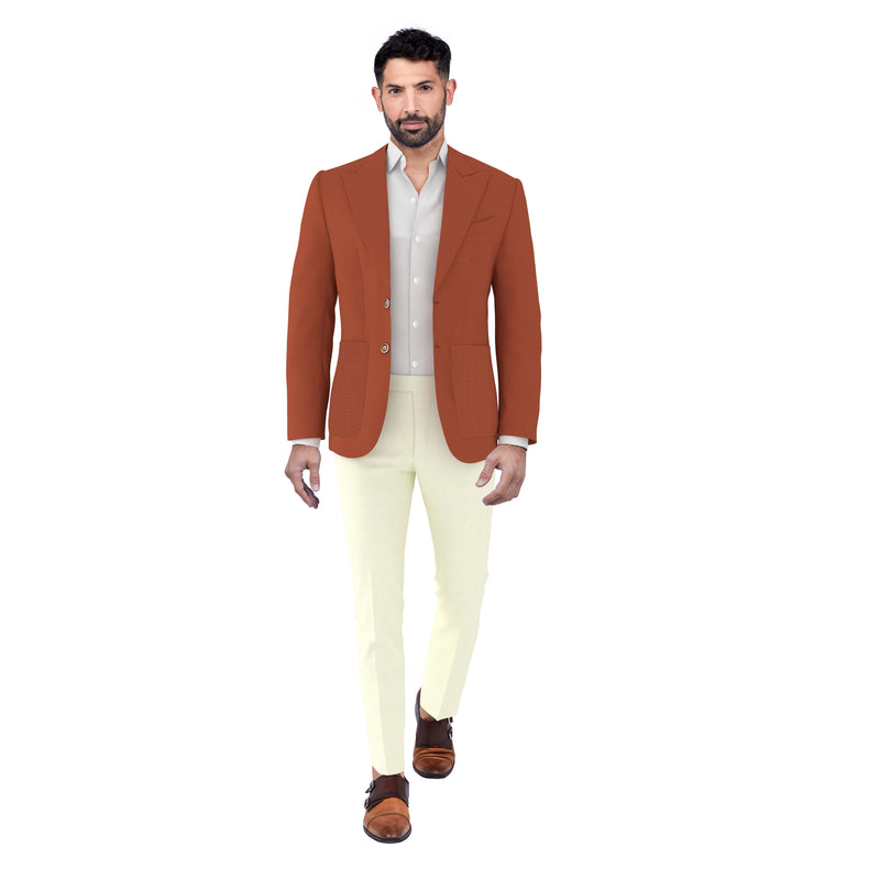 Rough Russet Brown VBC Blazer