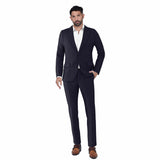 Blue Racer Scabal Striped Suit