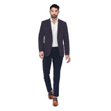 Lofoten Islands Blue Checks Blazer