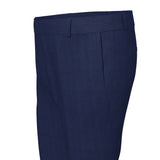 French Fame Blue Checks Suit