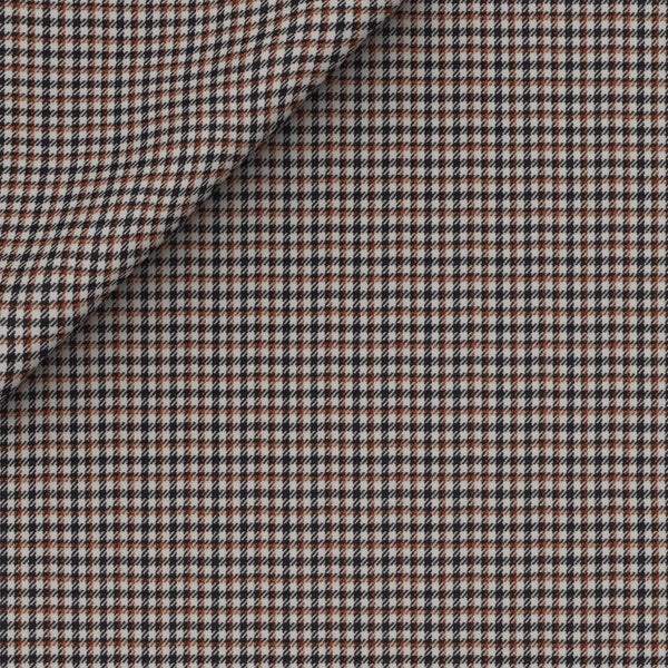 Summer Wheat Brown Checks Tessilstrona Suit