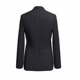 Iron Throne Black-Grey Checks Tessilstrona Suit