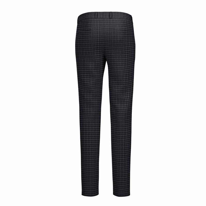 Iron Throne Black-Grey Checks Tessilstrona Suit