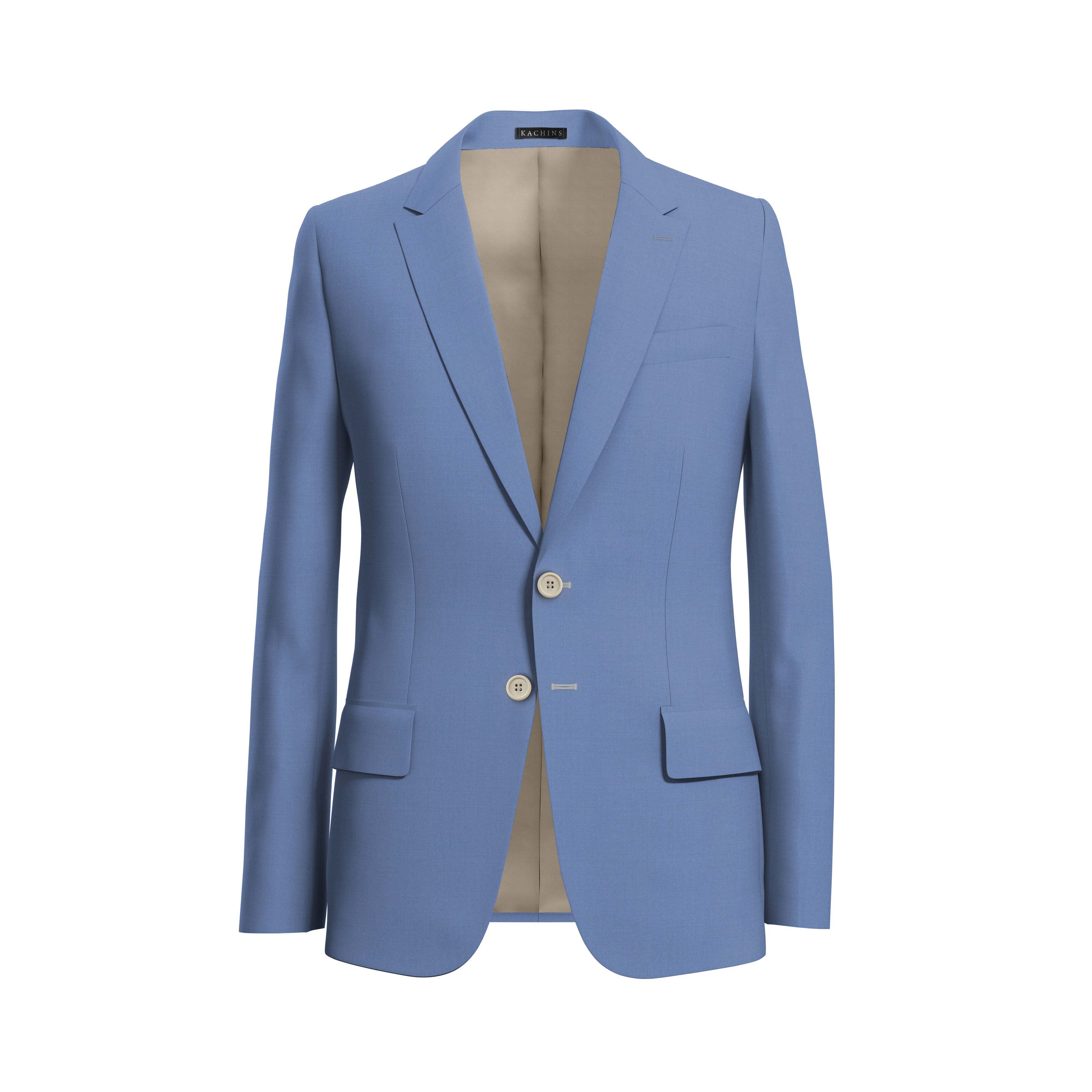 Elated Azure Blue Holland & Sherry Suit – Kachins Couture