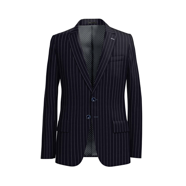 Independence Instincts Blue Striped Huddersfield Suit