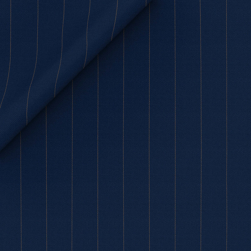 Millenium Dye Blue Striped Holland & Sherry Suit