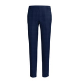 Ultramarine Blue Checks Holland & Sherry Suit