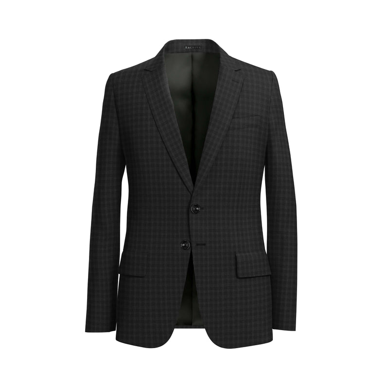 Grey Titanium Scabal Birdseye Suit