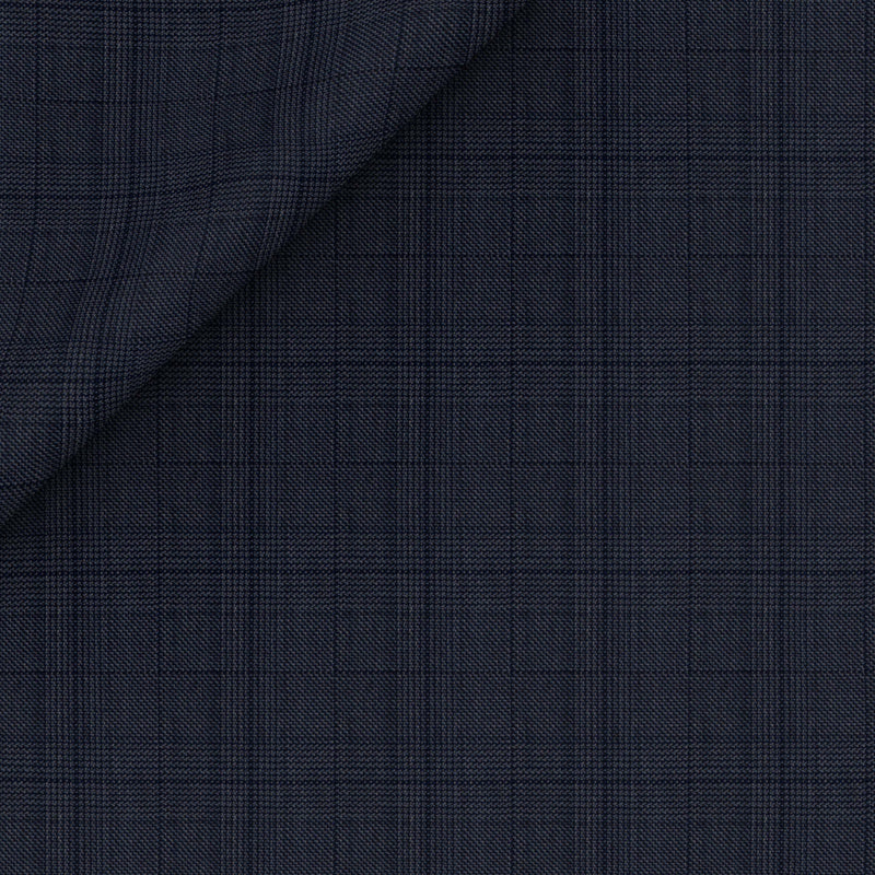 Bleu de France Blue Checks Guabello Suit