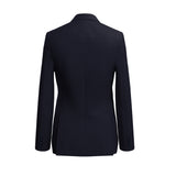 Cinnamon Cobalt Blue-Brown Striped Tessilstrona Suit