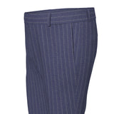Butterfly Pea Blue Striped Delfino Suit