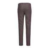 Alizarin Apollo Maroon-Grey Trousers